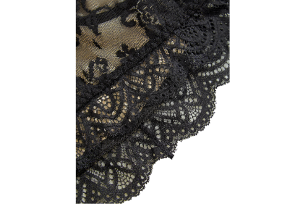 Punk Spaghetti Embroidered Floral Tank Top 292